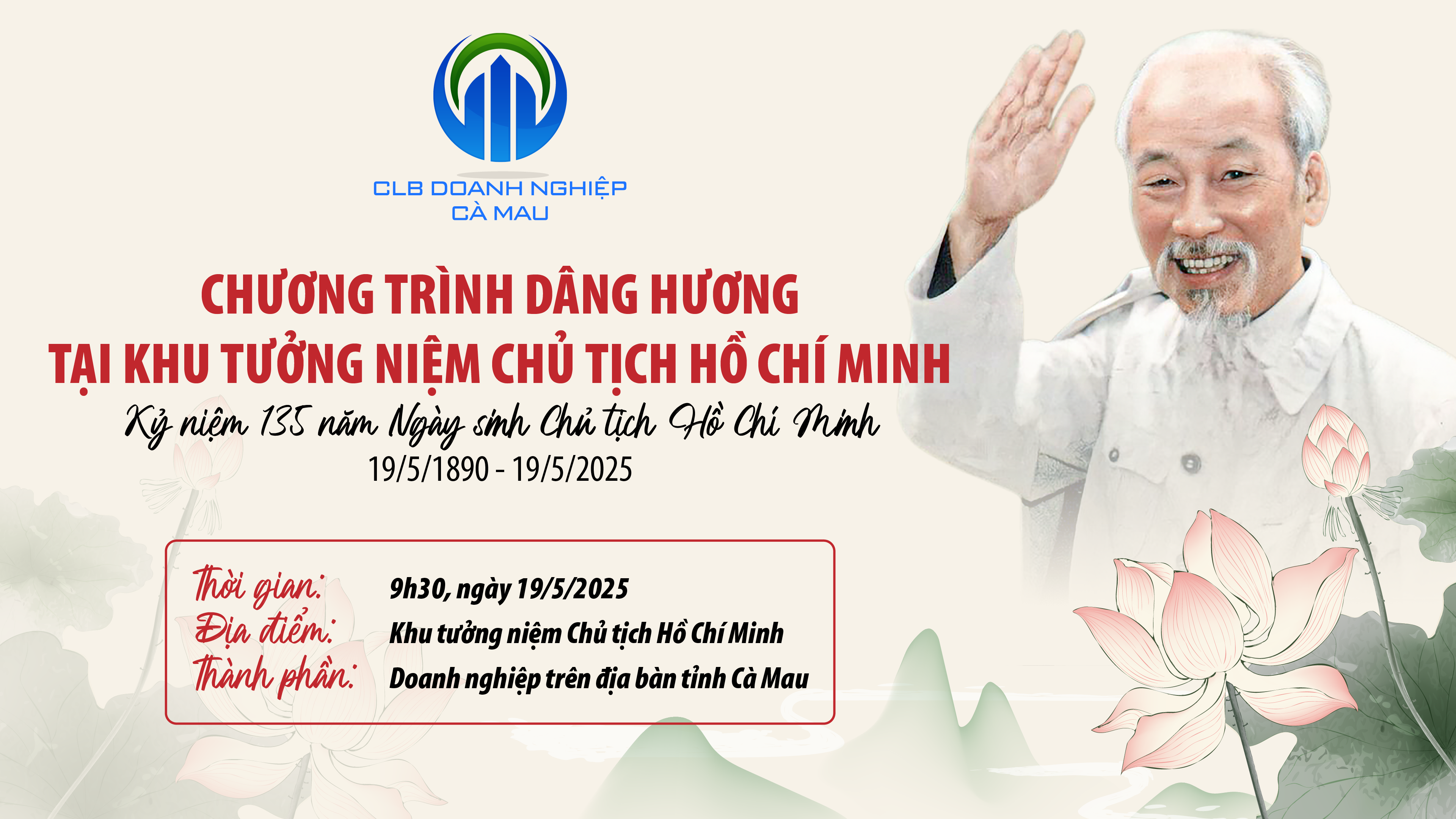 Dâng hương phủ thờ Bác